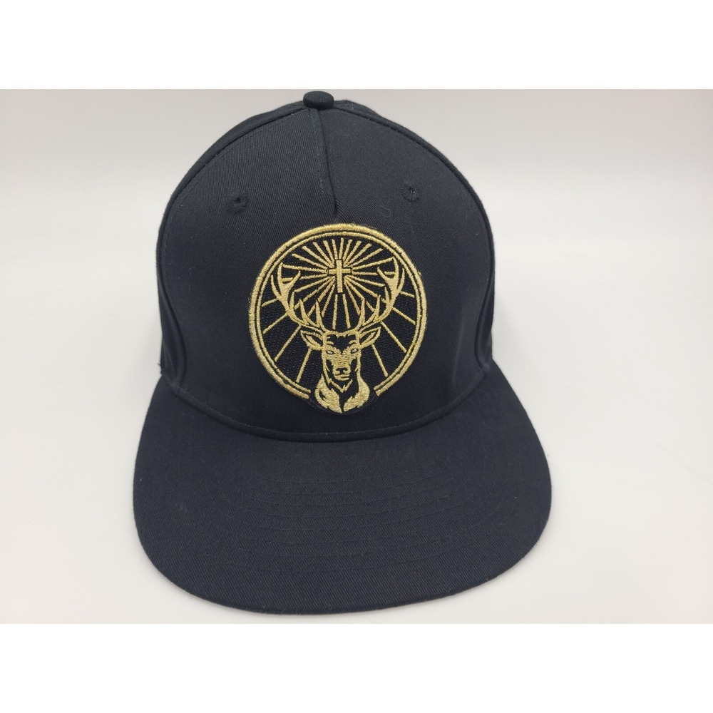Jagermeister Snapback Hat Cap German Alcohol College Party Dad Men Women Black